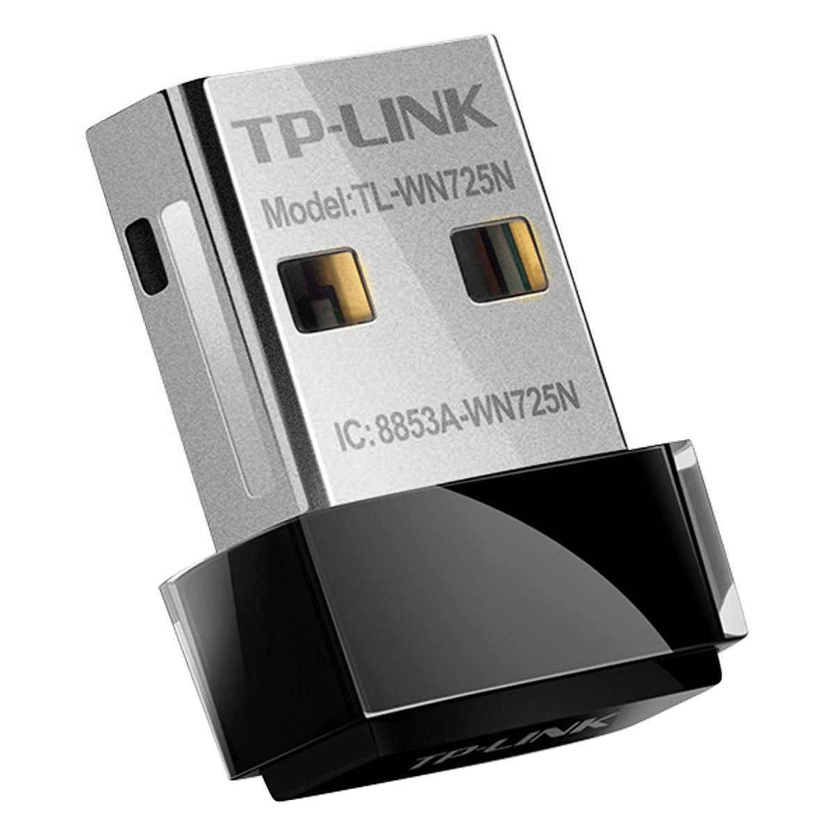 USB thu wifi Wi-Fi TP-Link - TL-WN725N Chuẩn N 150Mbps không anten (đen vàng) - Hàng Nhập Khẩu