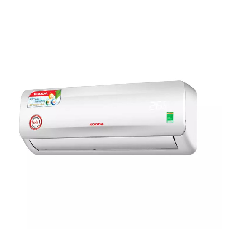 Máy lạnh Kooda S09N55 - 1 HP- 9000 BTU - S09N55 -Hàng chính hãng (chỉ giao HCM)