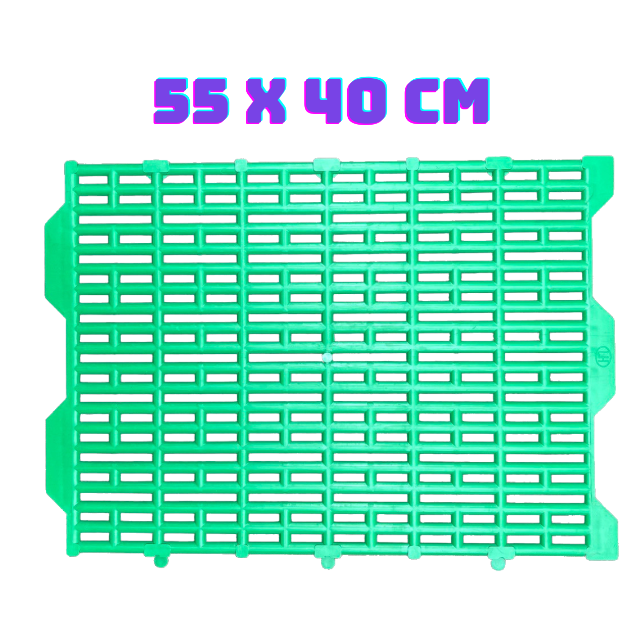 Combo 4 Tấm Nhựa Lót Sàn Chuồng Chó/Heo 40x55cm Bền Chắc Chống Trượt Nhựa PP Zin 100%