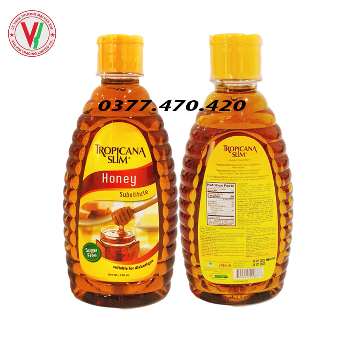 Mật Ong Ăn Kiêng Sugar Free Tropicana Slim (350ml)