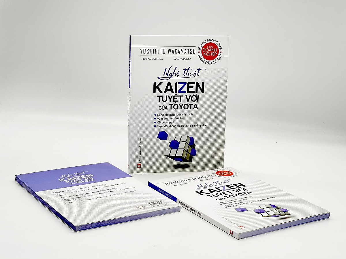 Sách Nghệ Thuật Kaizen Tuyệt Vời Của Toyota