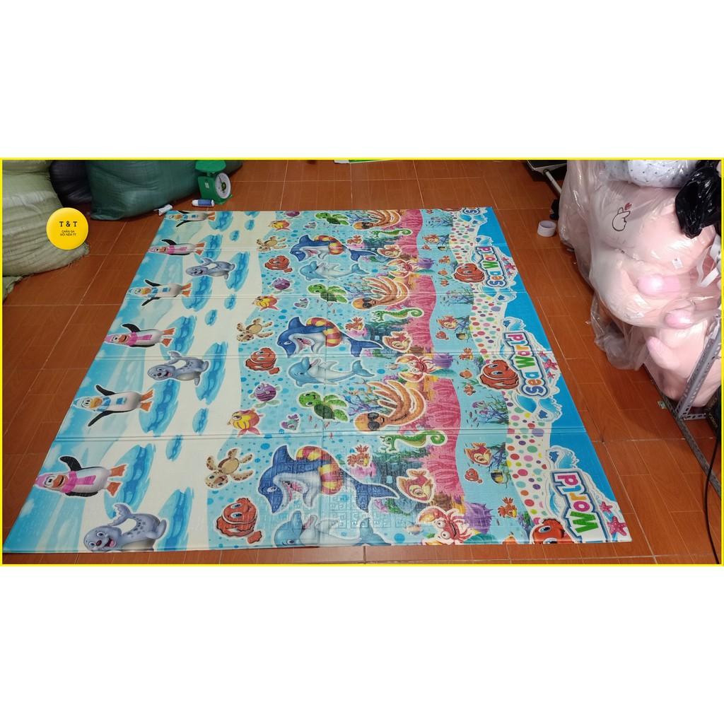 Thảm Xốp Xpe Gấp Gọn Cho Bé 1m8 x 2m
