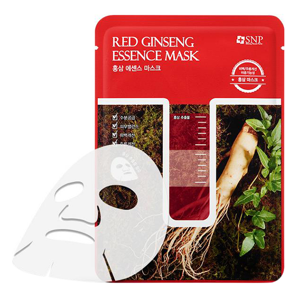 Bộ Mặt Nạ Essence Tinh Chất Hồng Sâm Red Ginseng Essence Mask (10 Miếng)