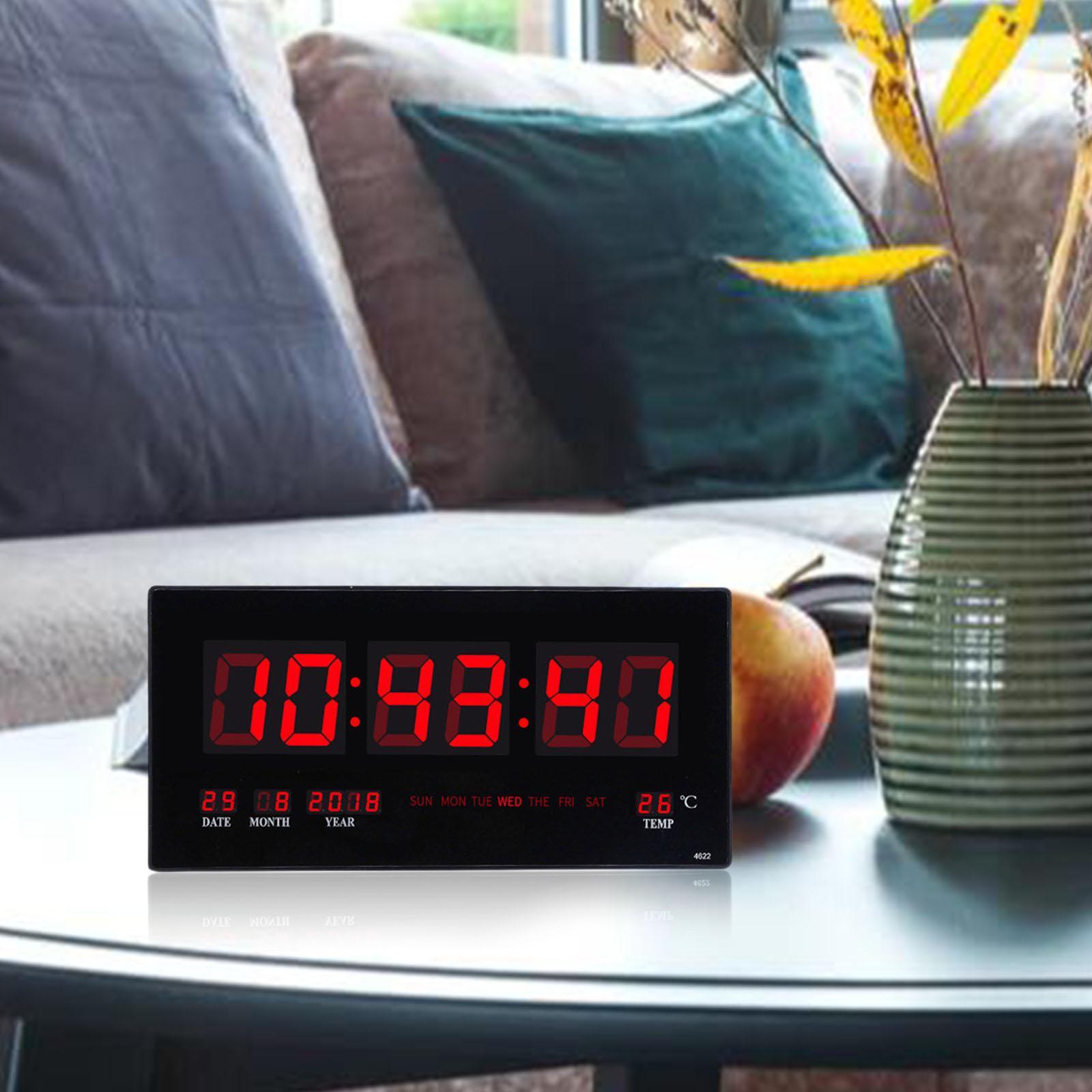 17'' LED Screen Clock 24H Time  US