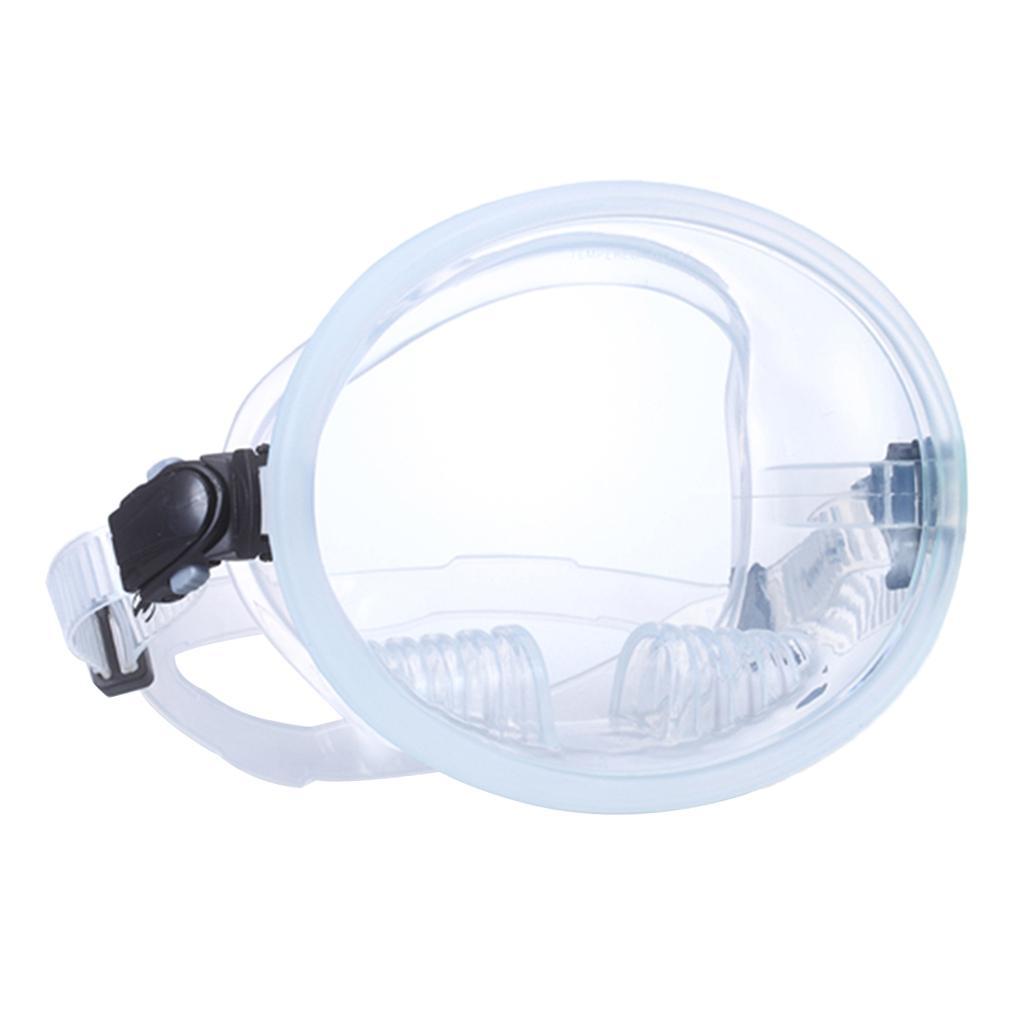 Adult Scuba Diving Full  Anti-Fog Snorkeling Goggles Clear
