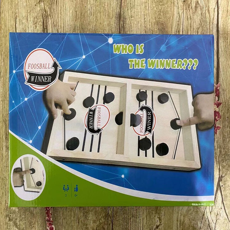 Bộ Cờ Búng - Bắn Bi Xuyên Lỗ Bằng Gỗ Foosball Winner