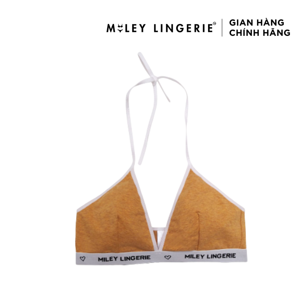 Áo Ngực Nữ Thể Thao Không Gọng Không Mút Melange Miley Lingerie BRM-012 - Màu vàng