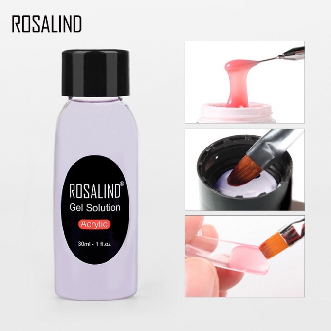 Nước tán gel gôm ROSALIND 30ml 0901