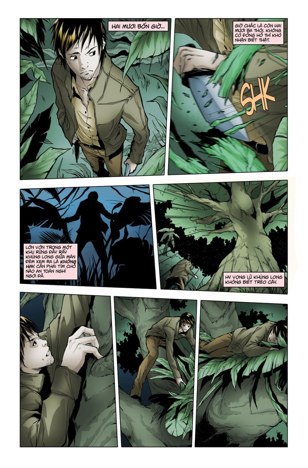 jurassic park - dangerous games | công viên kỷ jura - cuộc chơi hung hiểm chapter 1.2 2