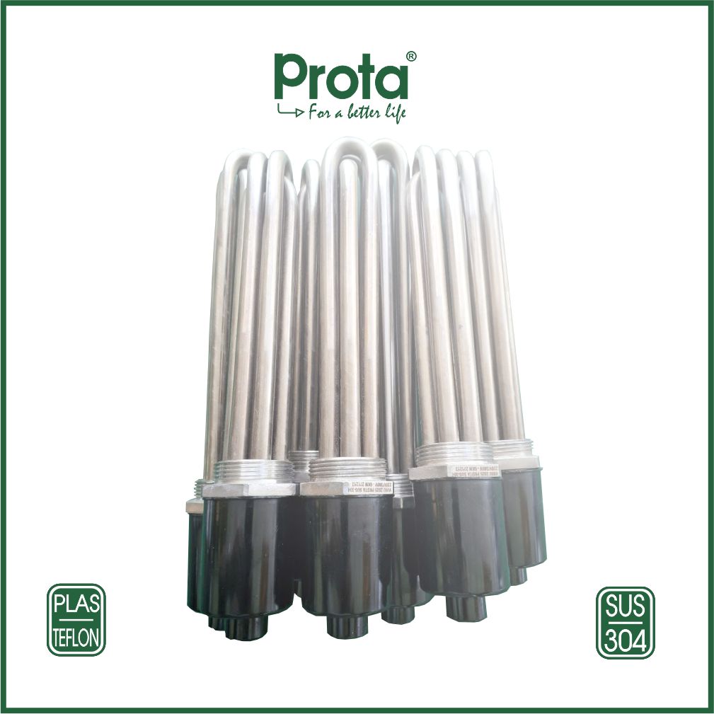 [CHÍNH HÃNG] Thanh điện trở inox 304 Prota – dây cromniken bền bỉ – phù hợp nồi hơi, máy xông, bình nóng