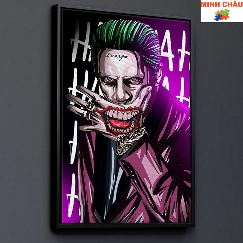 Tranh Canvas | Tranh treo tường trang trí SIÊU ANH HÙNG - THE JOKER 6