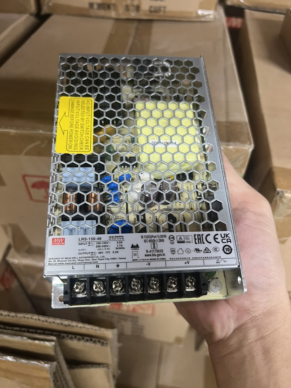 Nguồn Meanwell LRS-150-48 Hàng nhập khẩu