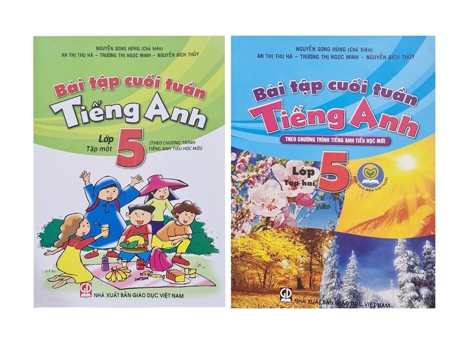 Bài tập cuối tuần Tiếng Anh 5 (tập 1+2)