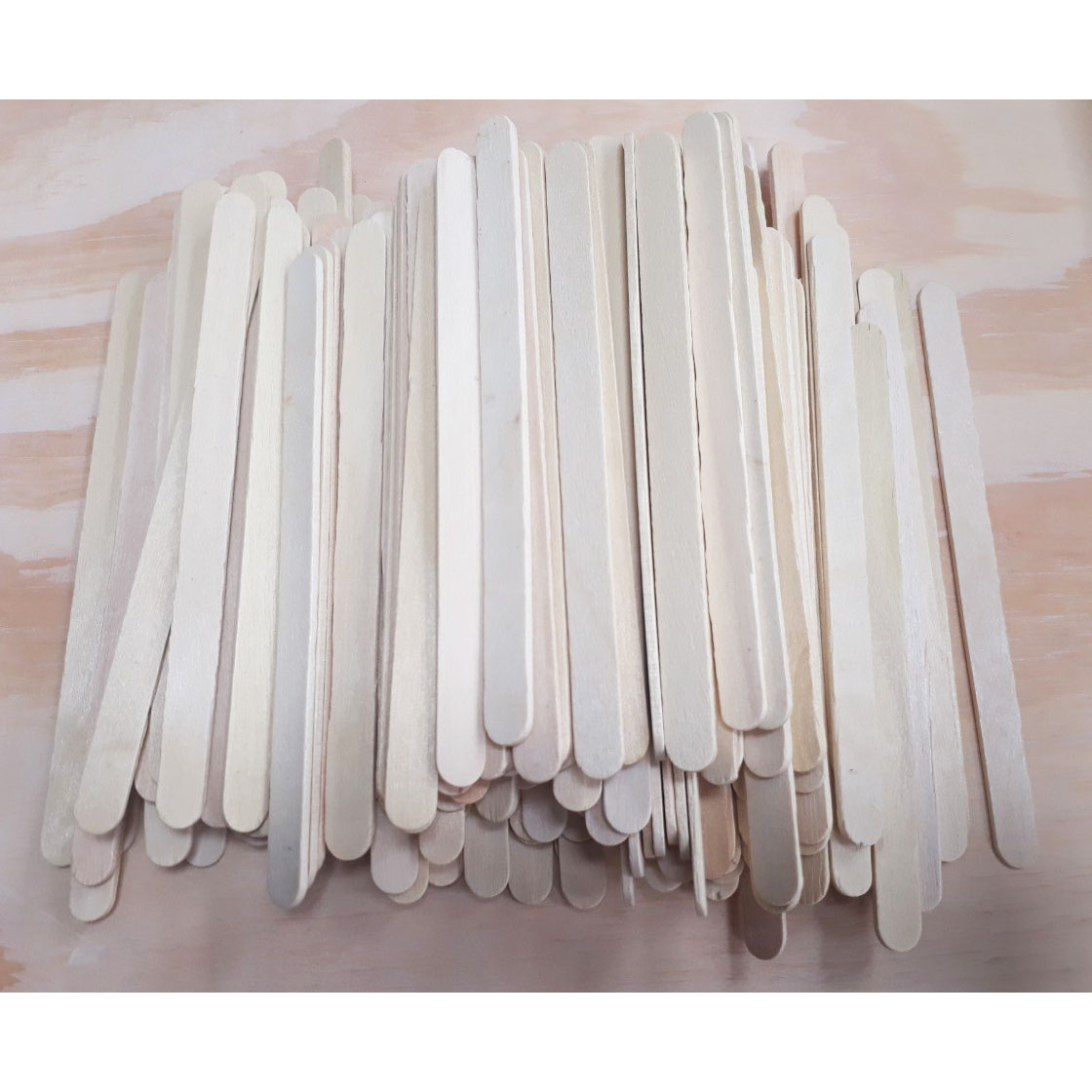 Que kem dài 11,5cm 500Gr tặng thêm 70 que kem size nhỏ que kem dùng làm các vật dụng handmade như mô hình nhà, hộp bút bằng que kem ...