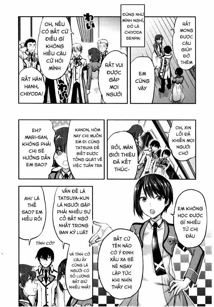 mahouka koukou no rettousei - kaichou senkyo-hen chapter 1 17