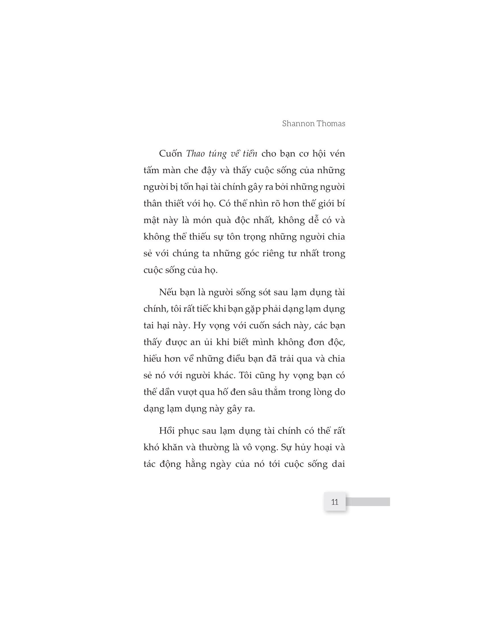 Thao Túng Về Tiền