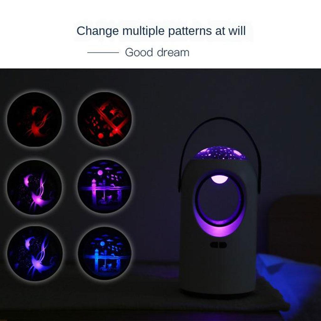 Electric Trap Anti Insect Killer Bug Zapper LED Mosquito Trap Lamp Blue