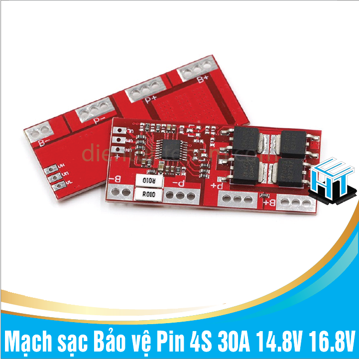 Mạch sạc Bảo vệ Pin 4S 30A 14.8V 16.8V