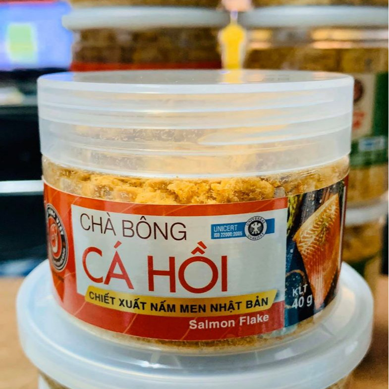 Chà Bông Cá Hồi - Chà Bông Việt (40g)