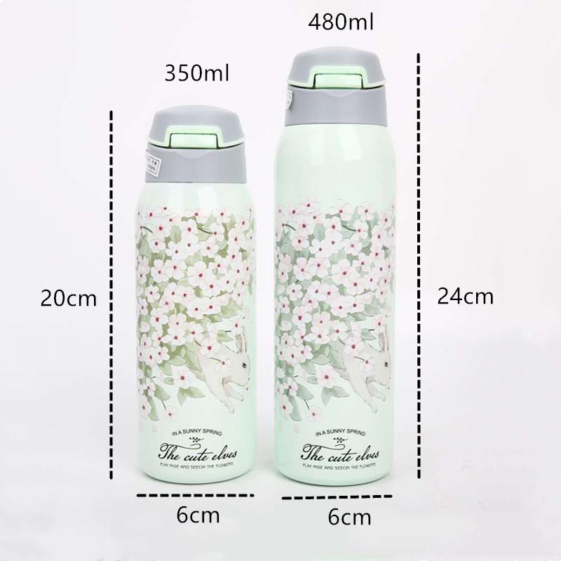Đồng Hồ Nam Dây Thép Không Gỉ Giữ Nhiệt Cốc Tập Uống Có Ống Hút Chân Không Bình Du Lịch Nhiệt Nước Bottler Trẻ Sơ Sinh Thermocup Tumbler Cách Điện Bình