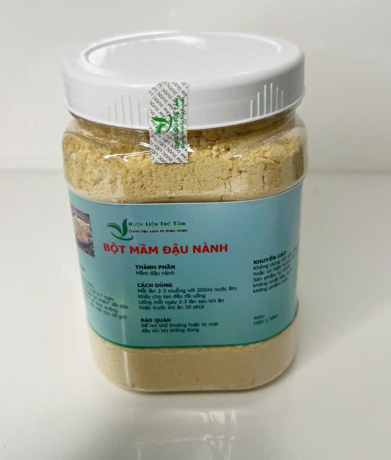Bột mầm đậu nành - Mầm đậu nành nguyên xơ Hộp 500gr