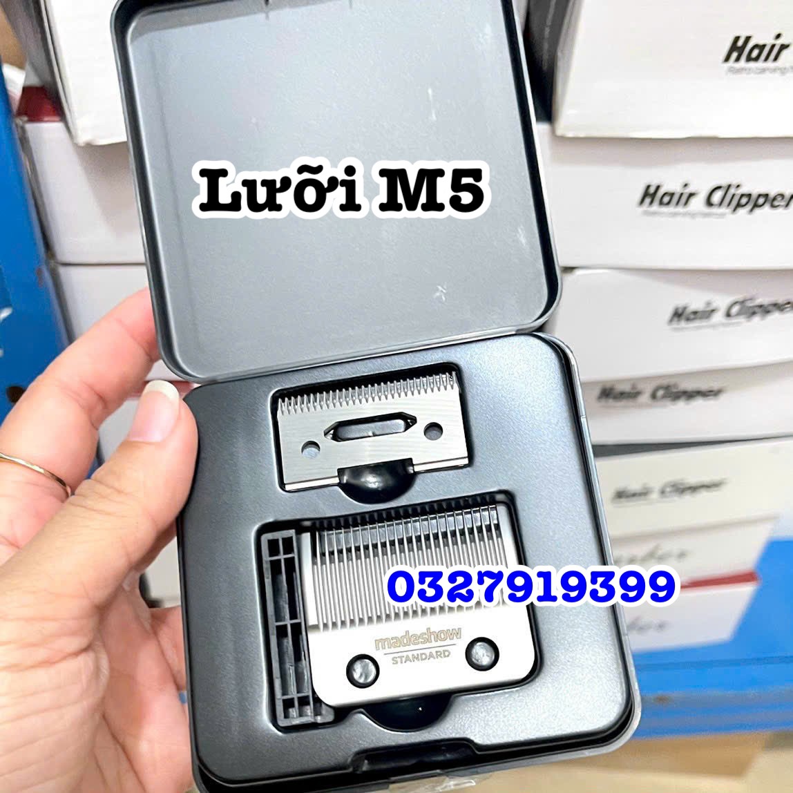 Lưỡi tông đơ - Bộ lưỡi tông đơ Madeshow M5 , M5F mài chuốt