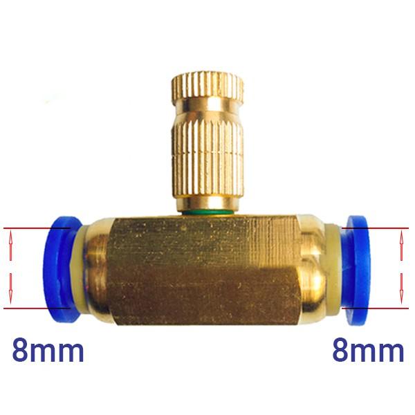 Béc phun sương bao gồm đế đồng và béc