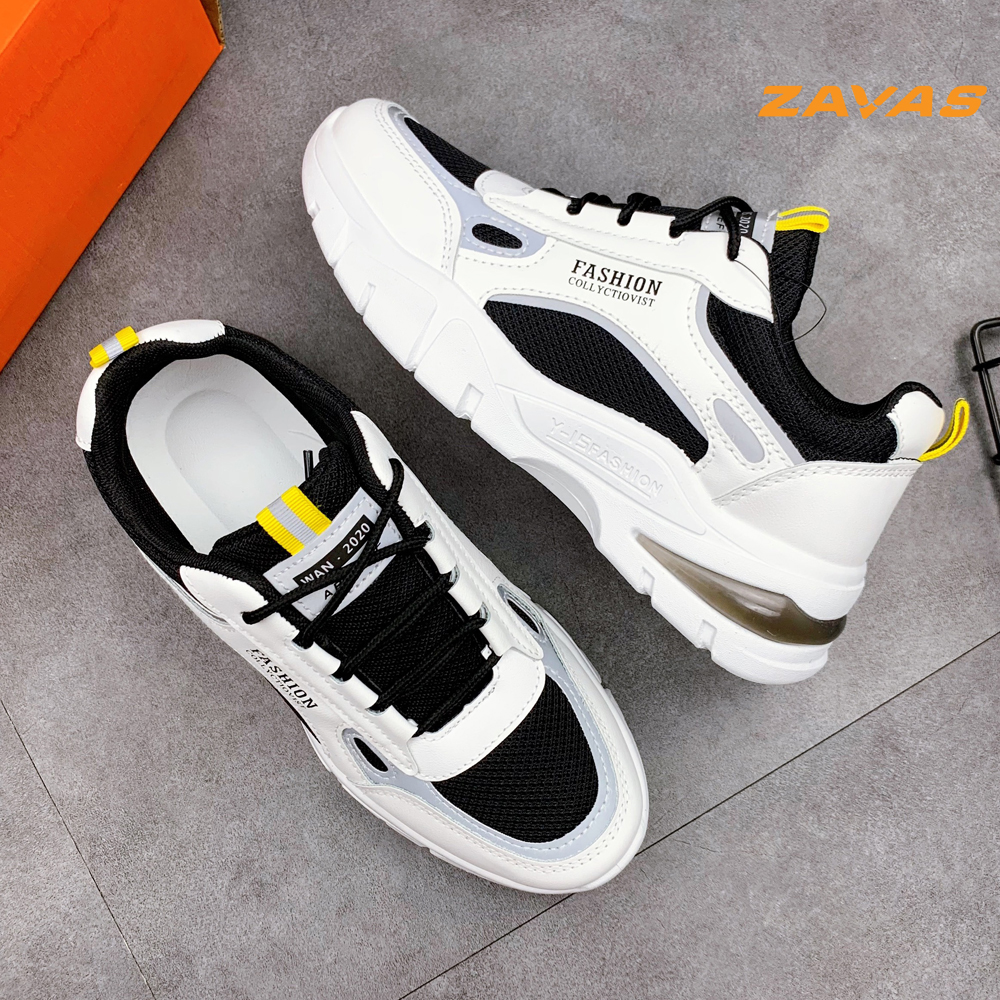 Giày thể thao sneaker nữ đế êm nhẹ thoáng khí thương hiệu ZAVAS - S396