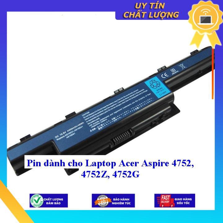 Pin dùng cho Laptop Acer Aspire 4752 4752Z 4752G - Hàng Nhập Khẩu  MIBAT366