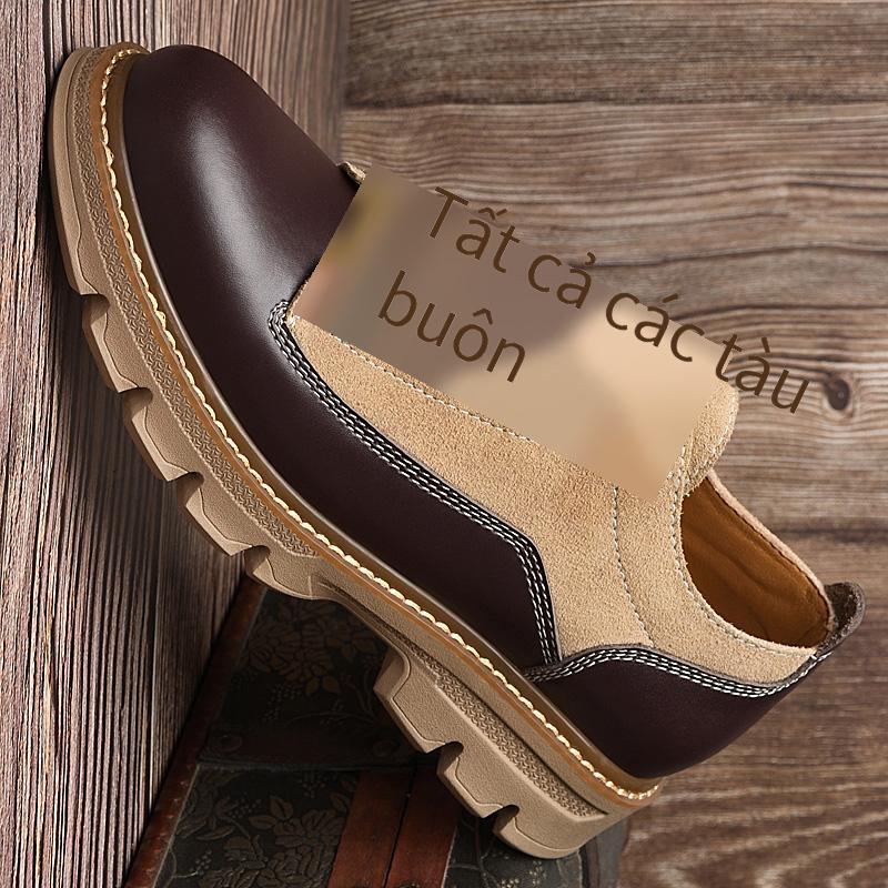 Giá Đặc Biệt Giày Nam Giày Đôi Ngoài Trời Size Lớn Giày Lười Thoáng Khí Công Trường Xây Dựng Giày