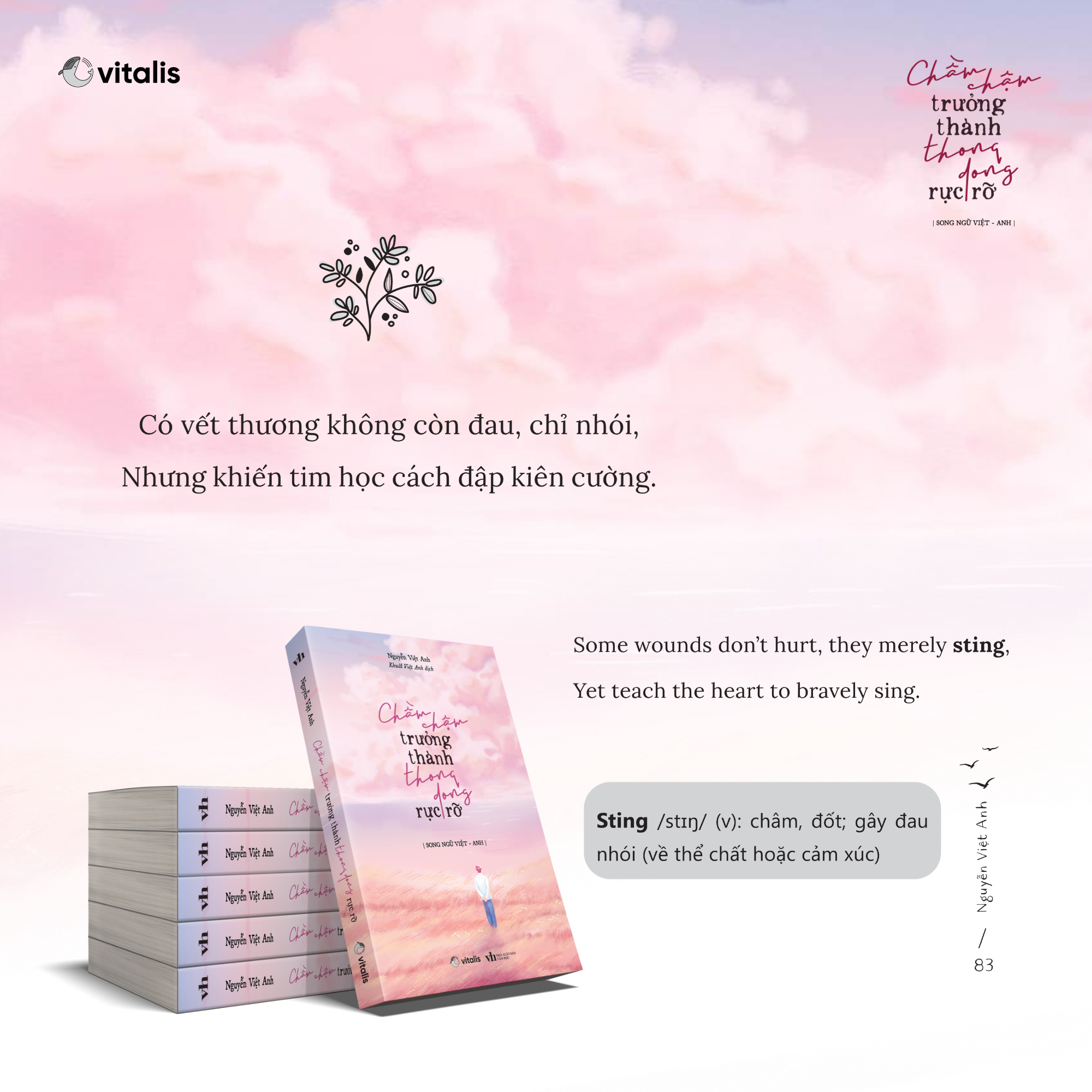 Sách Chầm Chậm Trưởng Thành Thong Dong Rực Rỡ