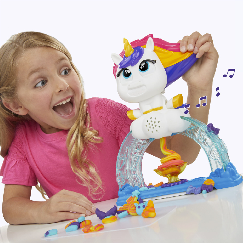 Bộ đồ chơi đất nặn máy làm kem Unicorn kỳ diệu Play-doh E5376