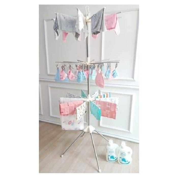Cây phơi quần áo 3 tầng đa năng