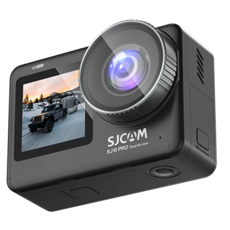 SJCAM SJ10Pro Camera Hành Động Màn Hình Kép 4K 60FPS WiFi Con Quay Hồi Chuyển Chip Ambarella Chống Rung Phát Trực Tiếp Thân Thể Thao Chống Nước DV