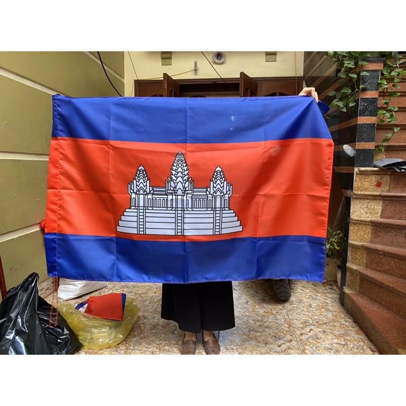 Cờ in khổ 80x120cm cambodia