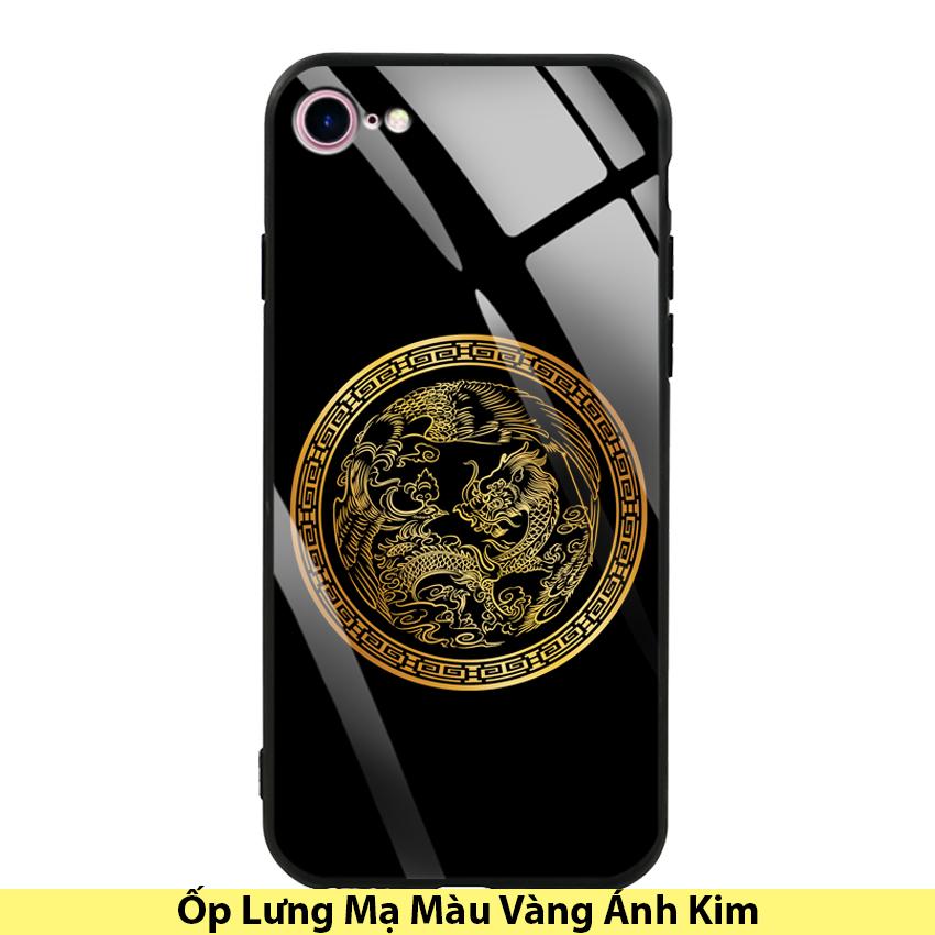 Ốp Lưng Mạ Màu Vàng Ánh Kim cho điện thoại Iphone 7 / 8 - 03003 8003 LONGPHUNG02 - Long Phụng - Hàng Chính Hãng