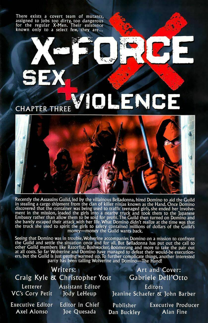 X-Force Sex And Violence Chapter 3 - Trang 2