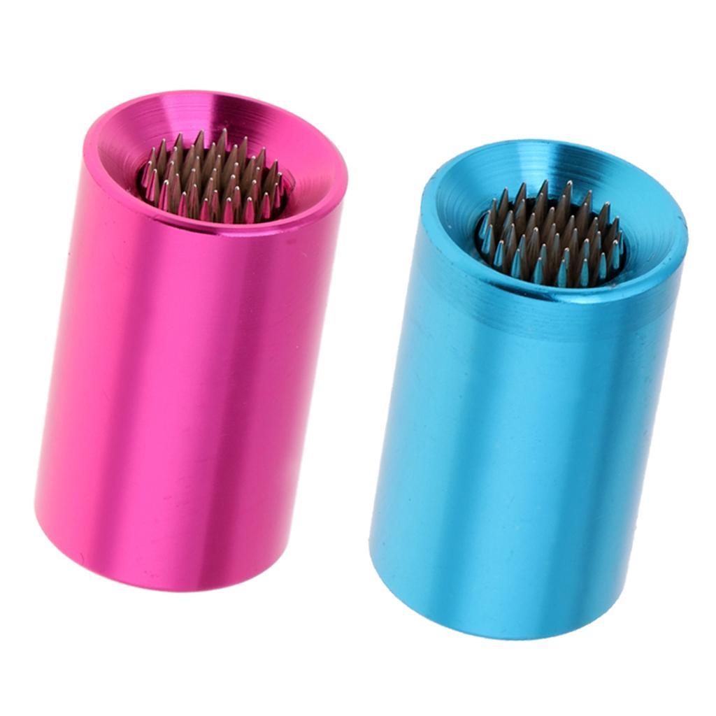 2pcs Billiard Pool Cue Tip Repair Tool Shaper Scuffer Tip Accessories