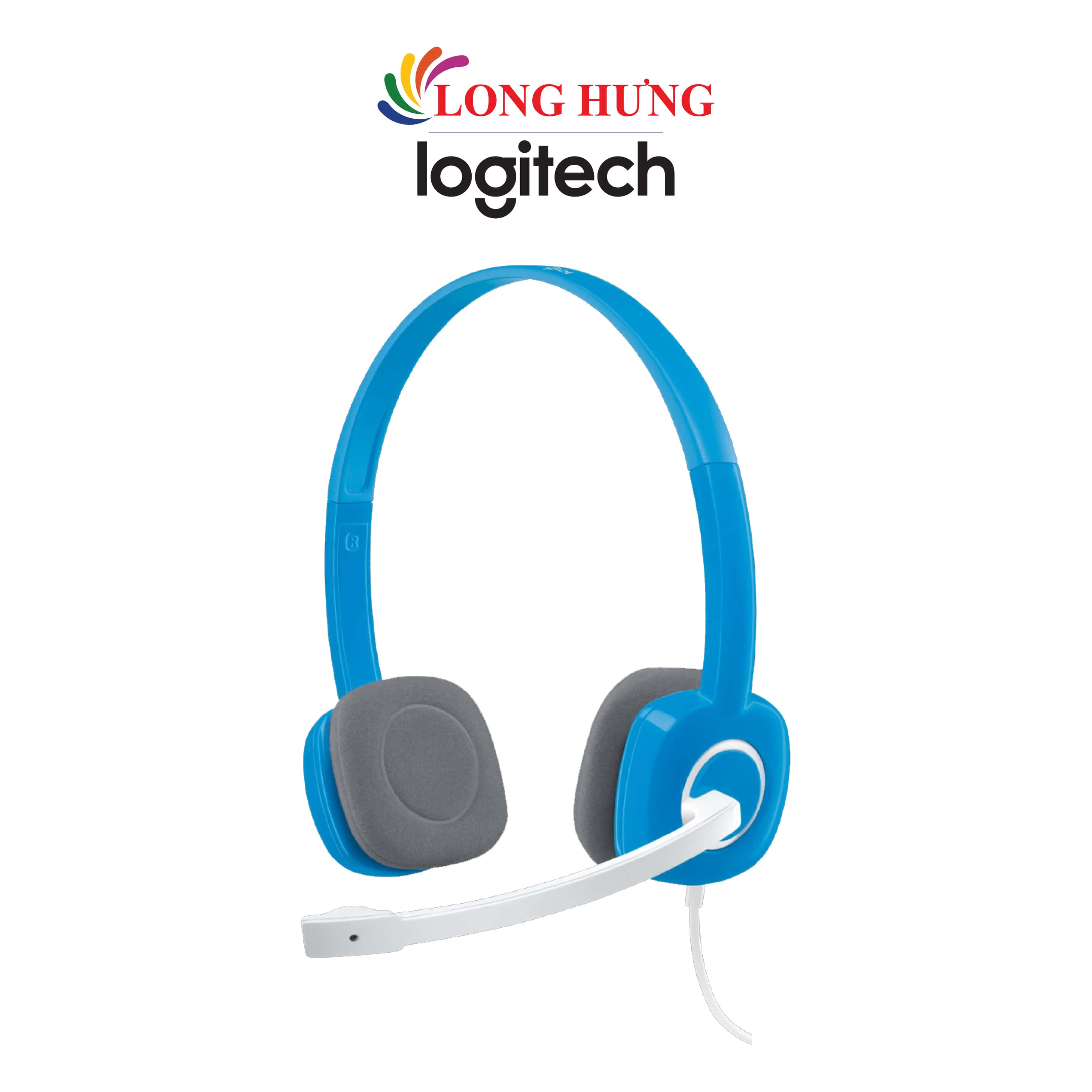 Tai nghe chụp tai có dây Logitech H150 - Hàng chính hãng