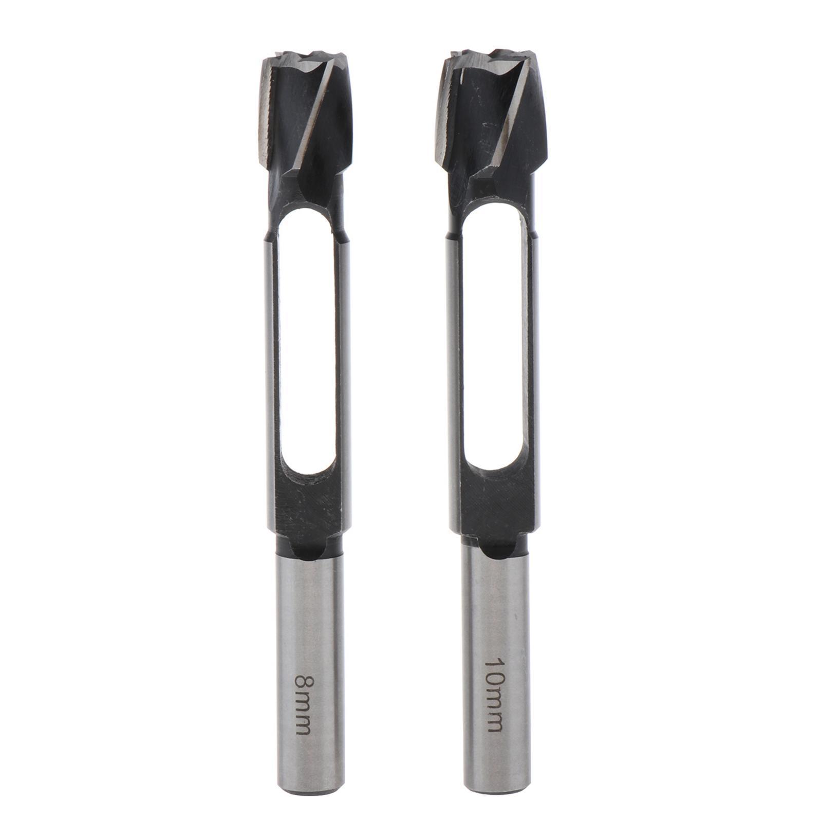 8mm 10mm Carbon Steel Hole Wood Plug Cutter Cutting Tool Drill Bit Set