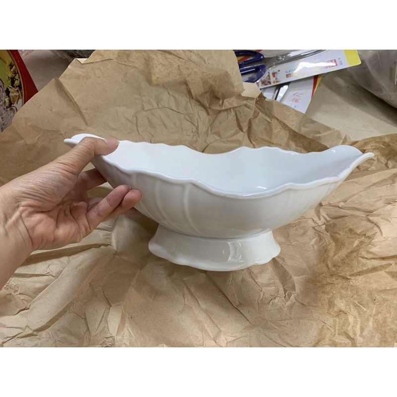 Bát Thuyền đựng gà gốm sứ