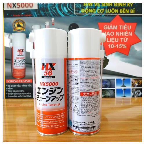 DUNG DỊCH VỆ SINH BUỒNG ĐỐT ICHINEN NX5000 240ml - 1 chai