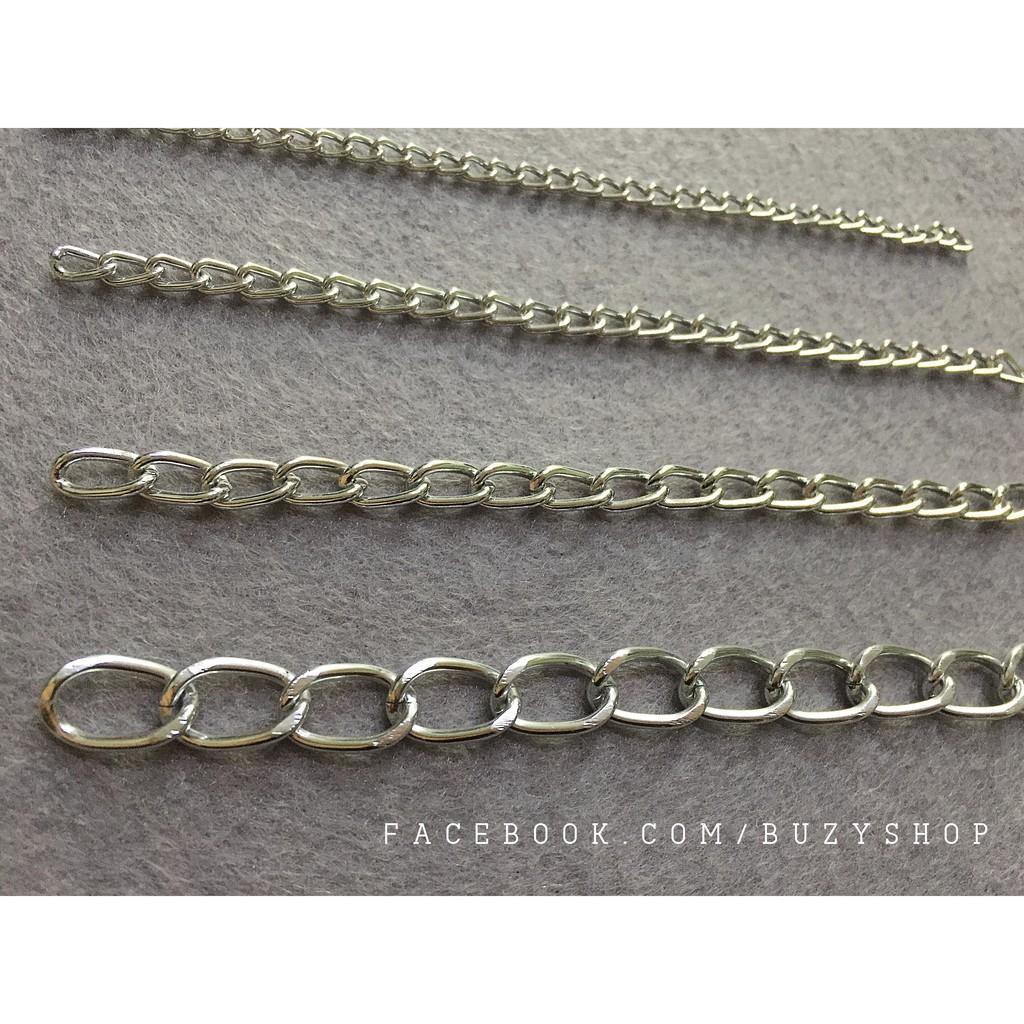 Dây xích trắng bản mỏng