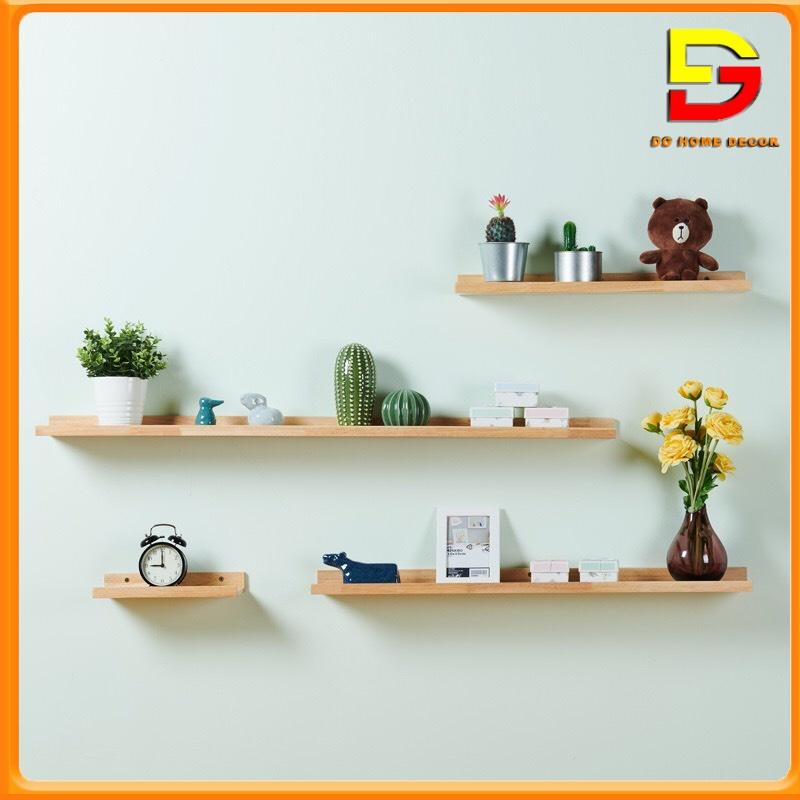Giá Gỗ Treo Tường Kệ Gỗ Decor Cao Cấp Trang Trí Phòng Khách Nhà Bếp DG Home DC-21