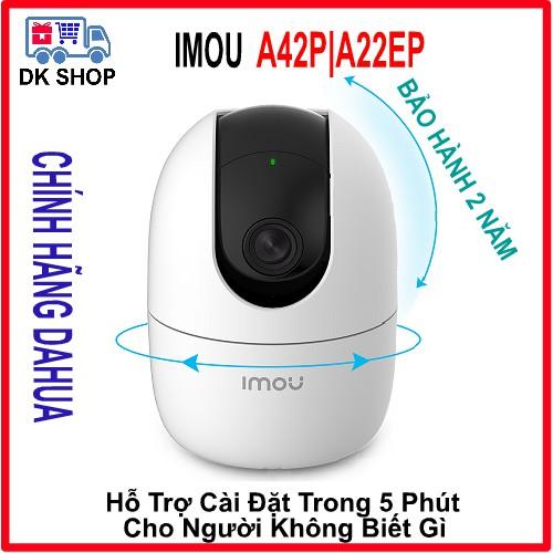 Camera Thông Minh IP Wifi (Dahua) Imou Ranger 2 IPC-A42P 4.0MP| A22EP 2.0MP - Trong Nhà - Xoay 360 Độ - Bảo Hành 2 Năm