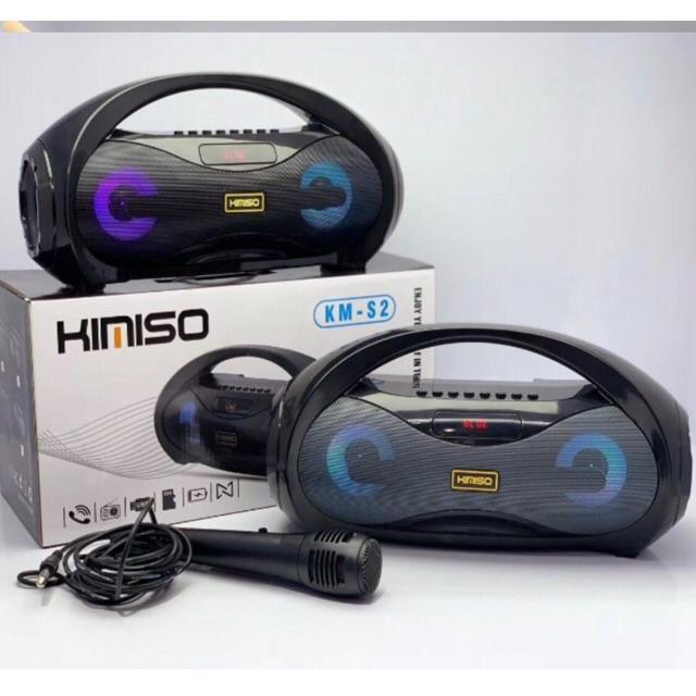 LOA BLUETOOTH HÁT KARAOKE XÁCH TAY KIMISO KM-S1 - Hàng Chính Hãng