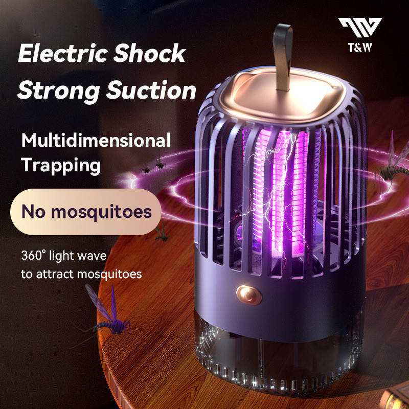 Đèn diệt muỗi nạp sạc BG-005 Electric Shock Mosquito Killer Lamp Mosquito Killer