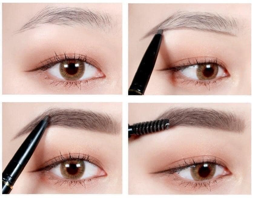 Chì kẻ mày nét siêu mảnh, lâu trôi Hàn Quốc Karadium Auto Eyebrow Pencil 0.18g