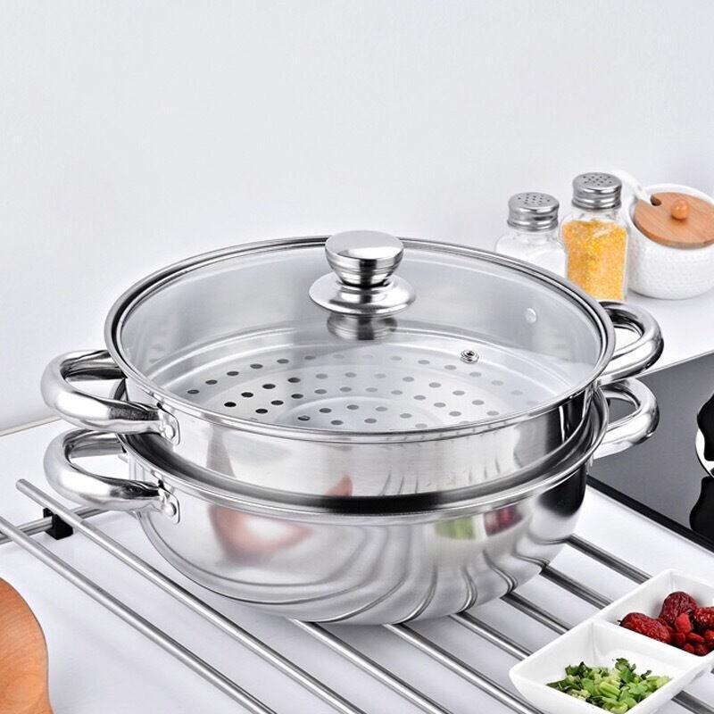 NỒI HẤP INOX 2 TẦNG ĐA NĂNG