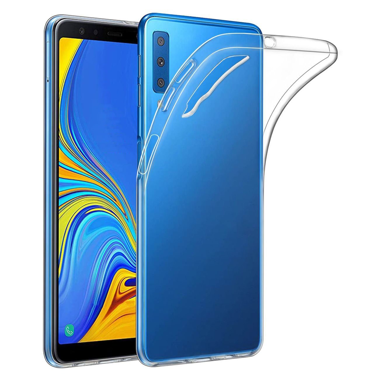 Ốp lưng cho Samsung Galaxy A7 2018 dẻo, trong suốt